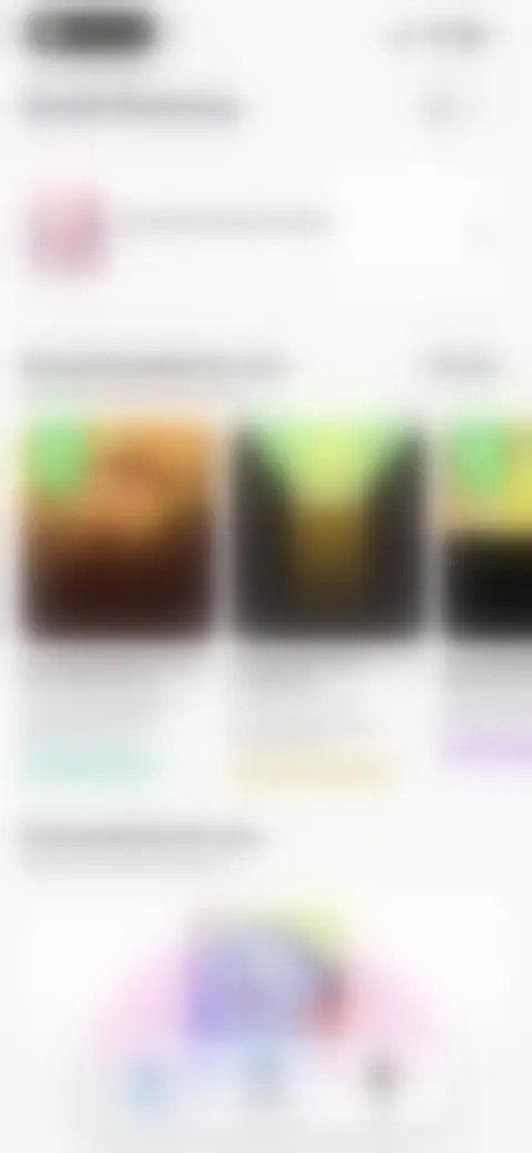 Locked screen preview