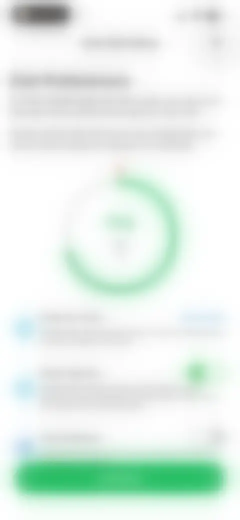 Locked screen preview