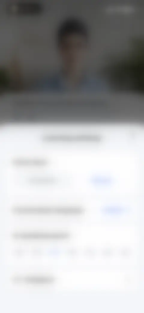Locked screen preview