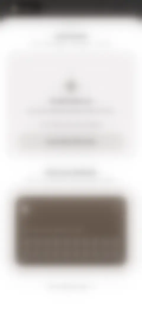 Locked screen preview