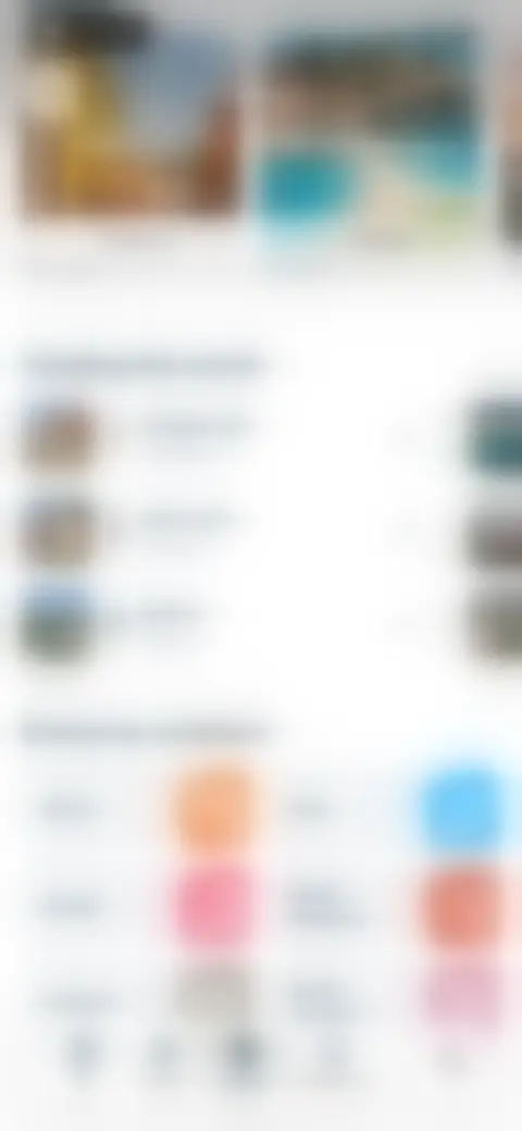 Locked screen preview