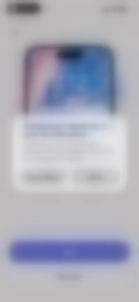 Locked screen preview