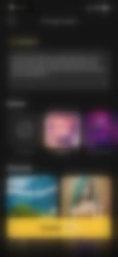 Locked screen preview