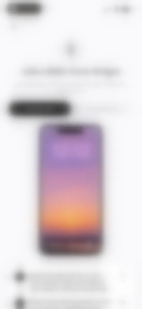 Locked screen preview