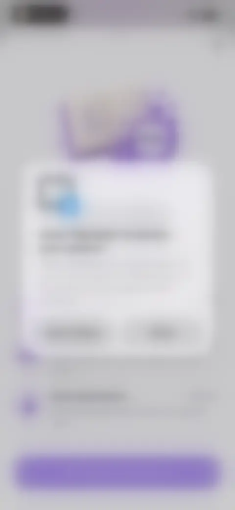 Locked screen preview