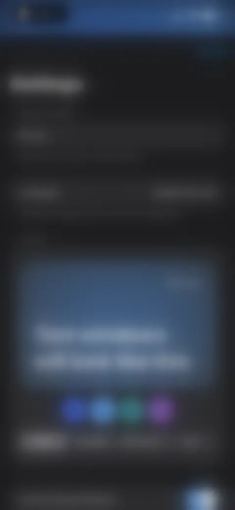 Locked screen preview