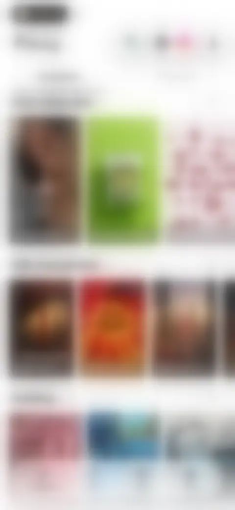 Locked screen preview