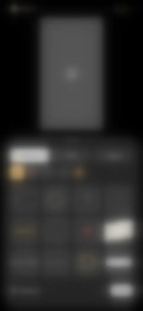 Locked screen preview