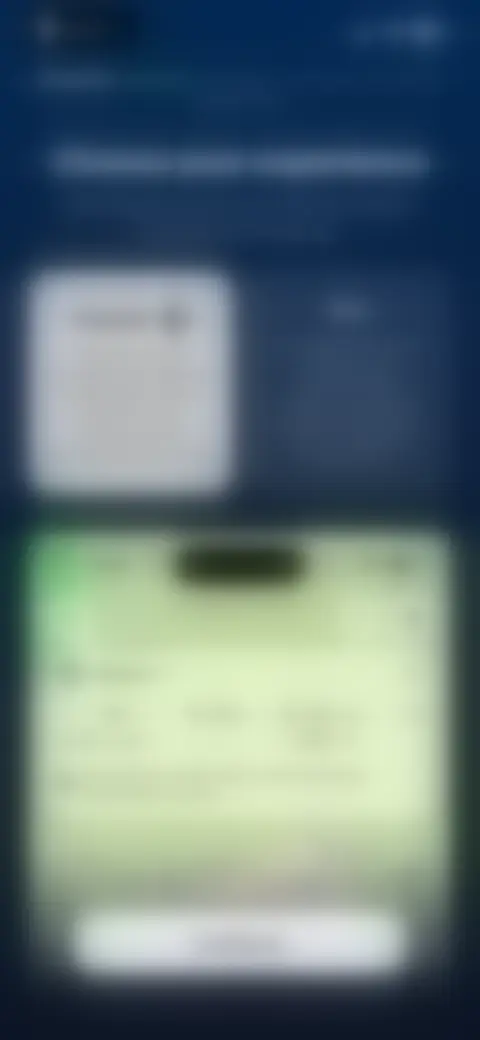 Locked screen preview