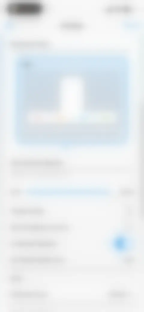 Locked screen preview