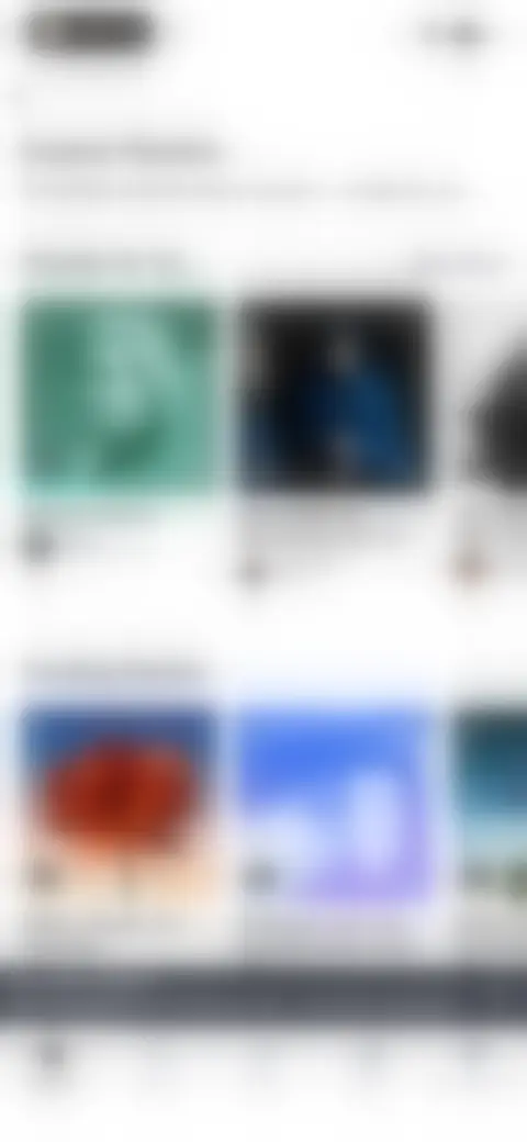 Locked screen preview