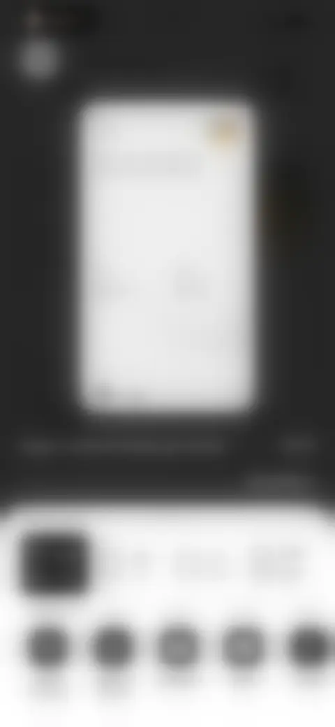 Locked screen preview