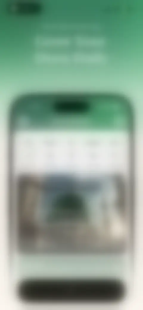 Locked screen preview