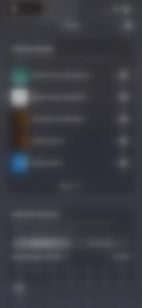 Locked screen preview