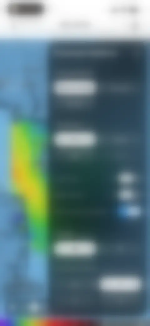 Locked screen preview