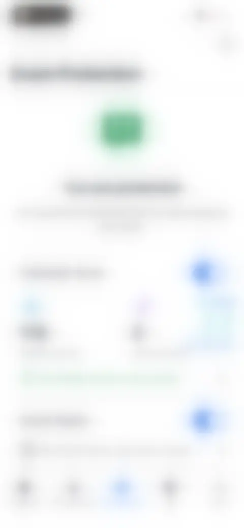 Locked screen preview