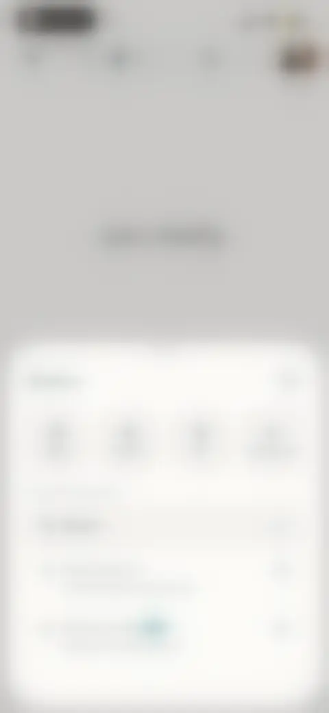 Locked screen preview