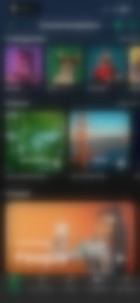 Locked screen preview