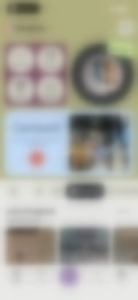 Locked screen preview