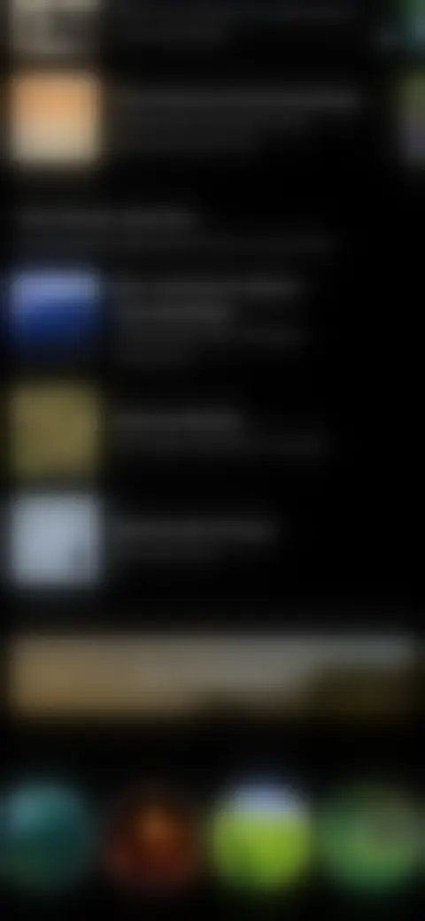 Locked screen preview
