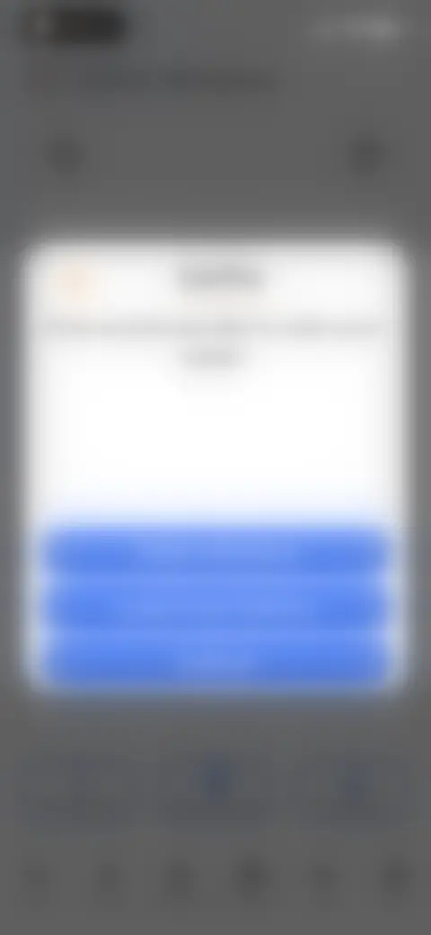 Locked screen preview