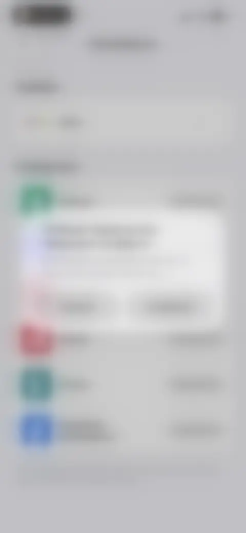 Locked screen preview