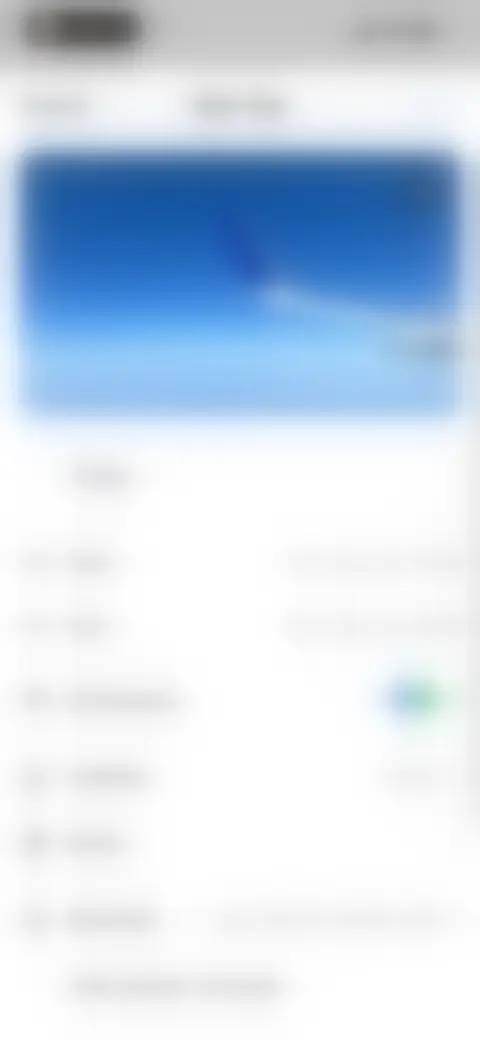 Locked screen preview