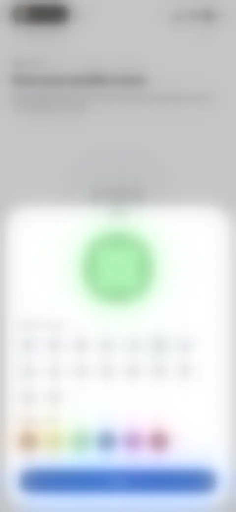 Locked screen preview