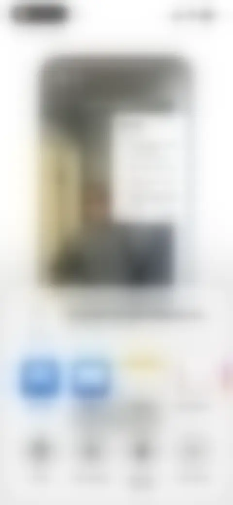 Locked screen preview