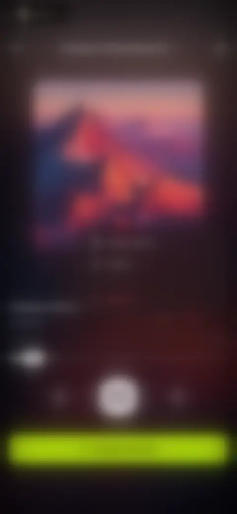 Locked screen preview