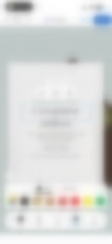 Locked screen preview