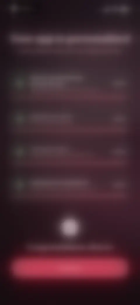 Locked screen preview