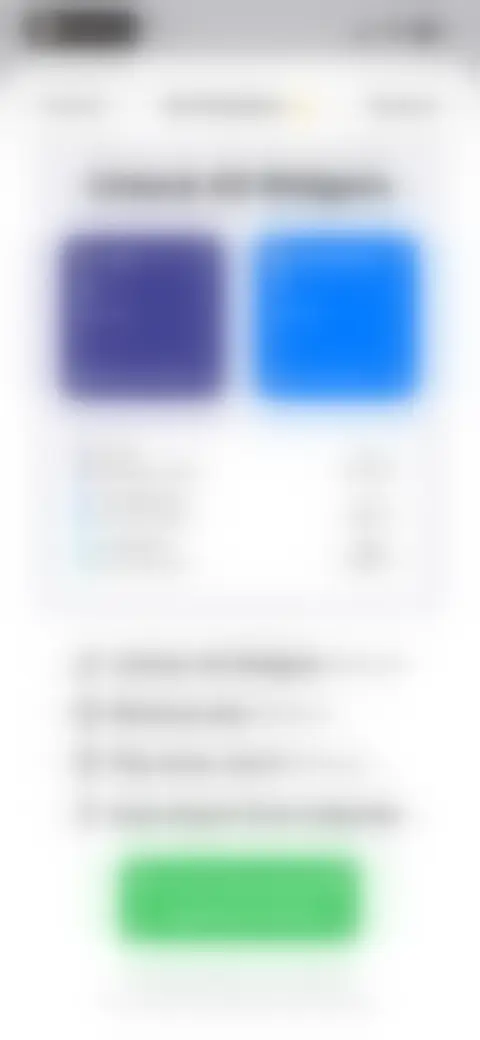 Locked screen preview