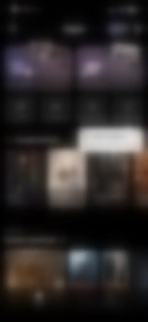 Locked screen preview