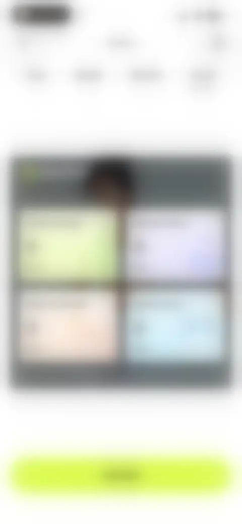 Locked screen preview