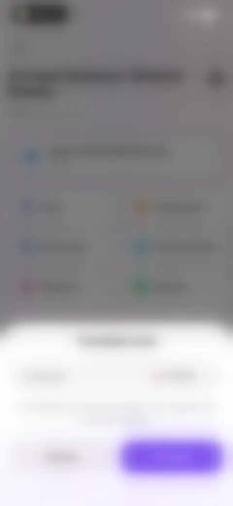 Locked screen preview