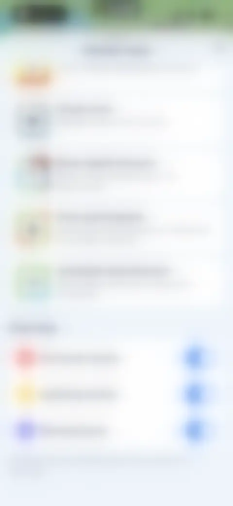 Locked screen preview