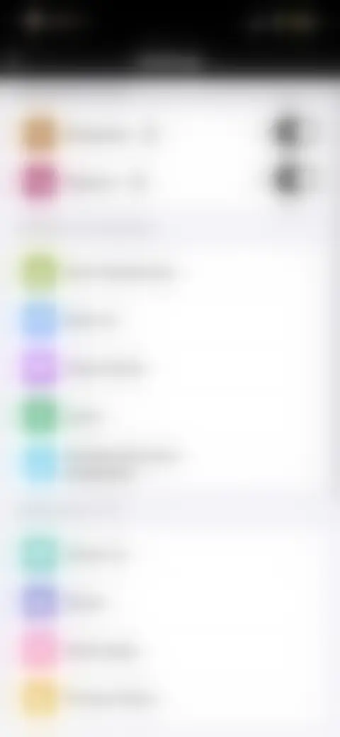 Locked screen preview