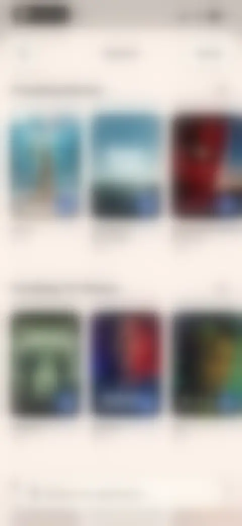 Locked screen preview