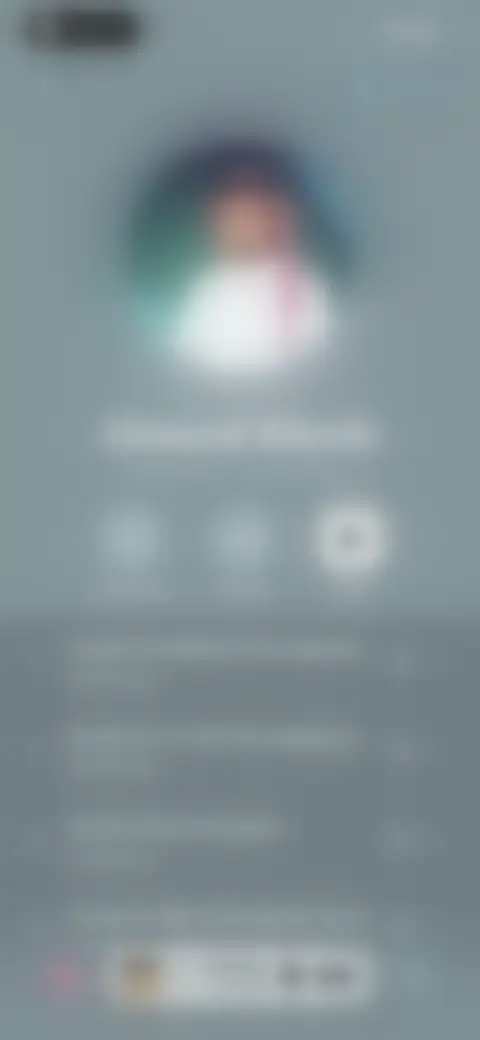 Locked screen preview