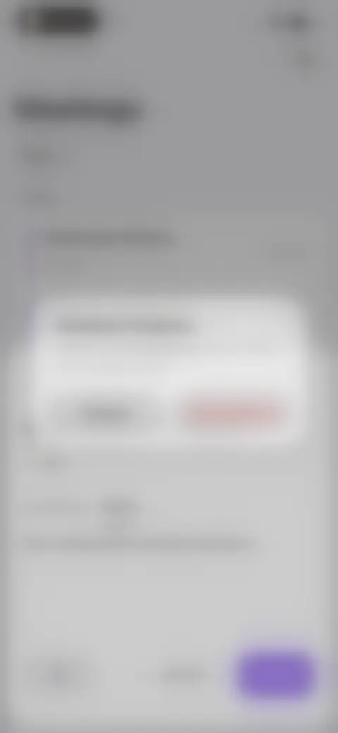 Locked screen preview