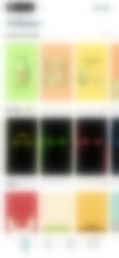 Locked screen preview