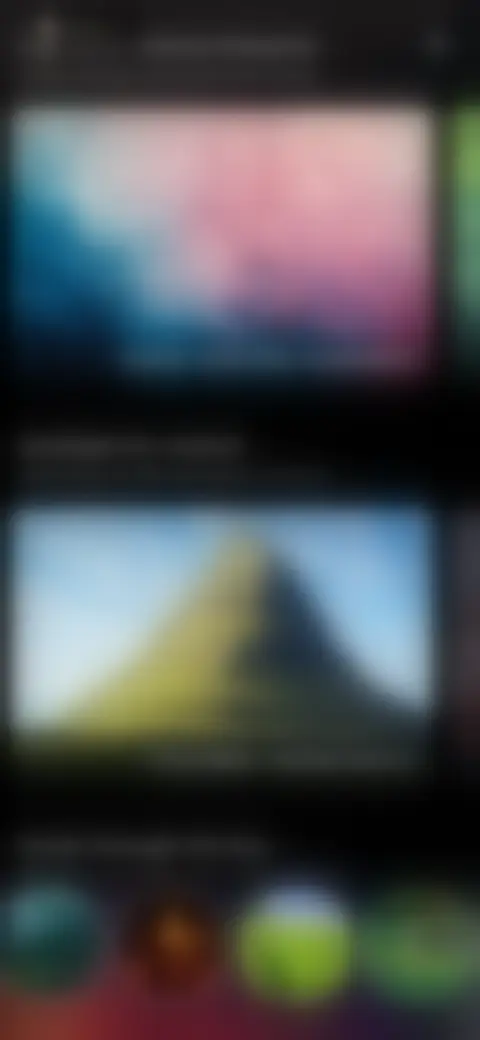 Locked screen preview