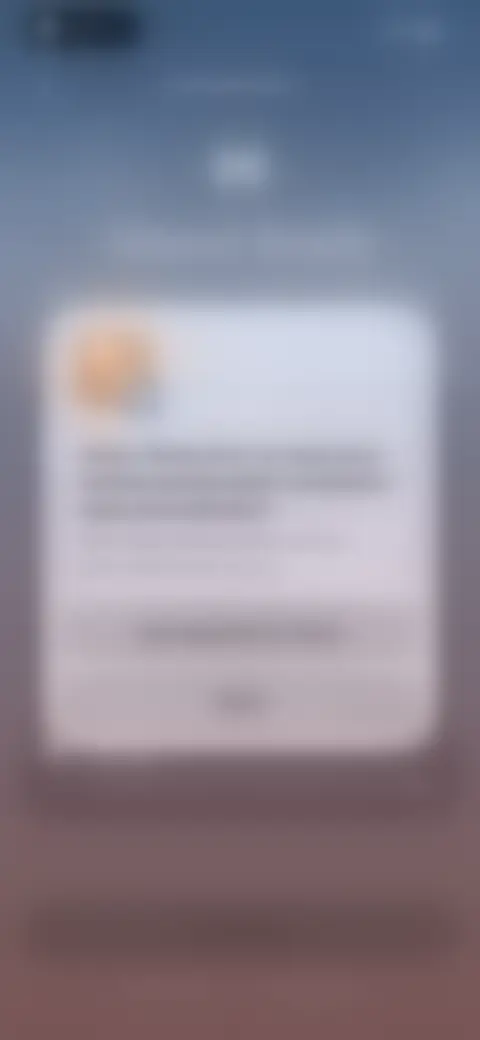 Locked screen preview