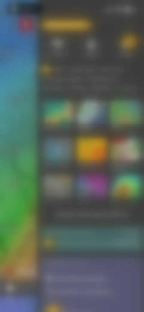 Locked screen preview