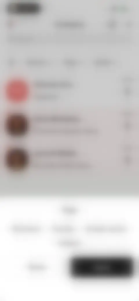Locked screen preview