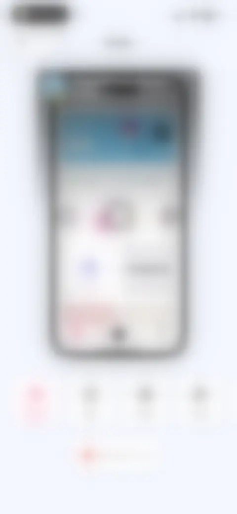 Locked screen preview