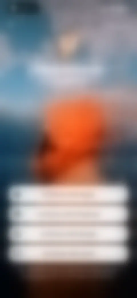 Locked screen preview