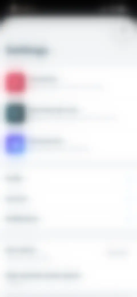 Locked screen preview