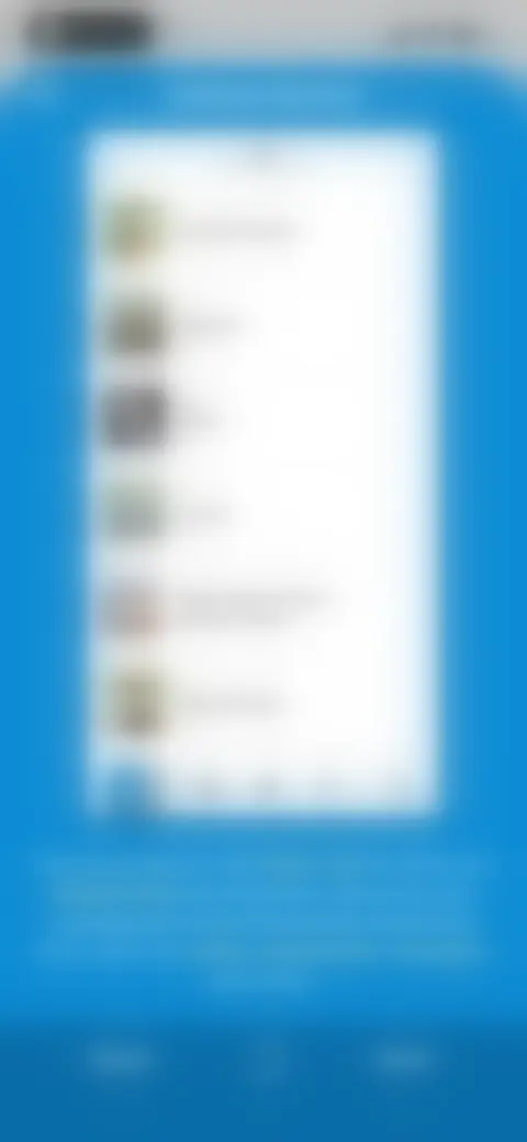 Locked screen preview